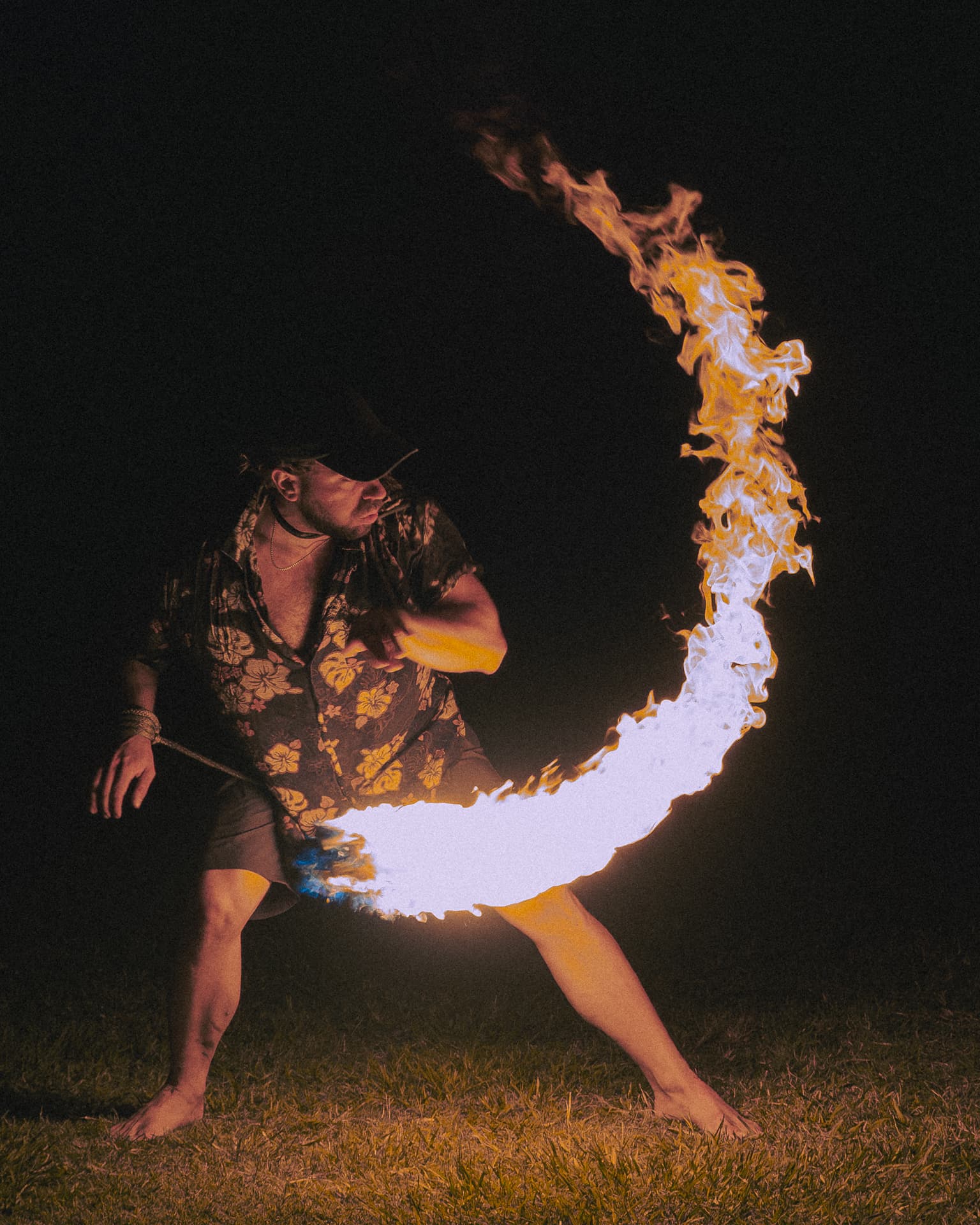 Portrait of photographer Adrián Valero outdoors